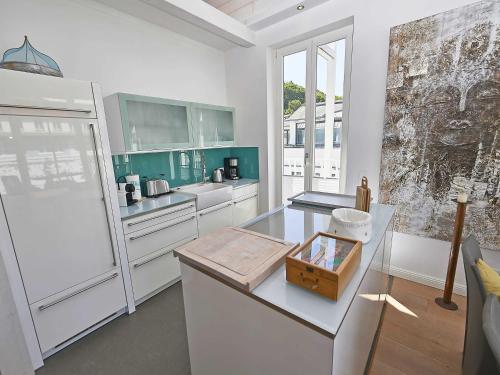 Facilities, Villa "Johanna" Sellin - Penthouse "Nautilus" mit Sauna und umlaufendem Balkon in Ostseebad Sellin