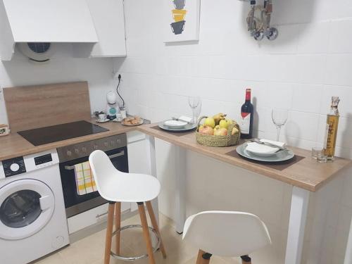 廚房, Apartamento en Banyeres de Mariola in 巴尼耶雷斯德馬里奧拉