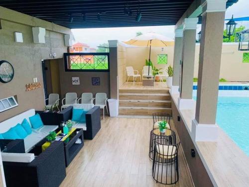 Palazzo 1 HotSpring,3Bedrooms 35to40pax, Pansol Calamba