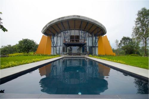 SaffronStays Solasta, Mulshi - infinity pool villa with Mulshi Dam views