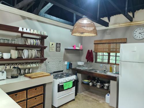 virtuve, Kosi Bay Lake House in KwaMazambane