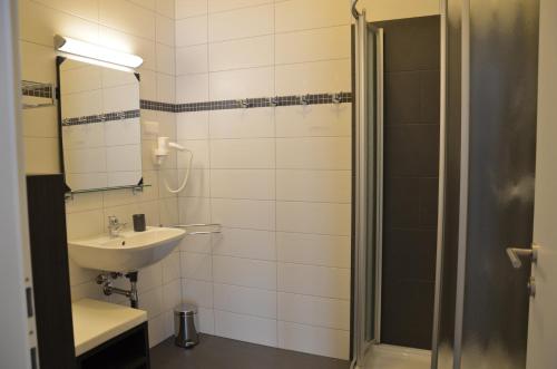 Fürdőszoba, Apartment Haus Van der Leij in Russbach