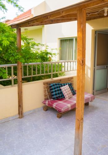 Balkon/Terrasse, Simabo's Backpackers' Hostel in Mindelo