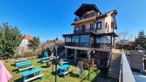 Étterem, Mavisu Deluxe Butik Otel in Cilekli