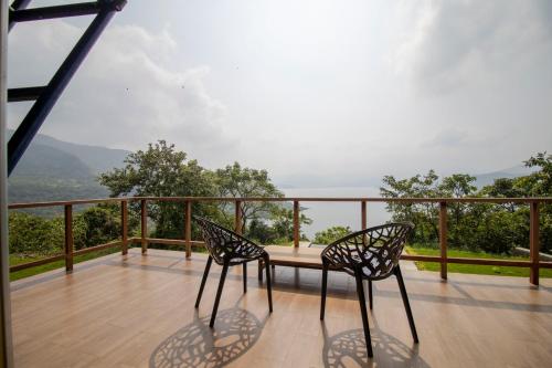 SaffronStays Solasta, Mulshi - infinity pool villa with Mulshi Dam views