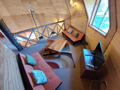 A szálláshely kívülről, Cabañas Domo Pucón (Cabanas Domo Pucon) in Candelaria