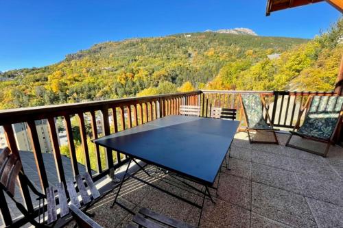 Large chalet with terrace and view in Briançon