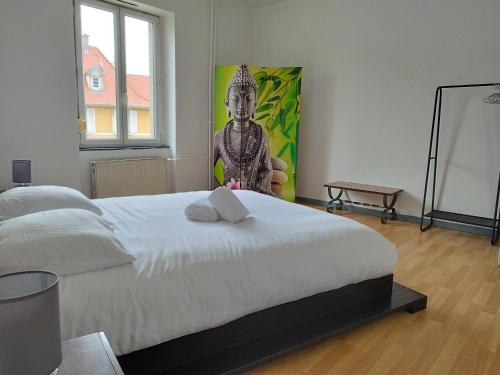 Le Thannois - appartement 2 chambres, salon, cuisine équipée, parking et wifi gratuit - Apartment - Mulhouse