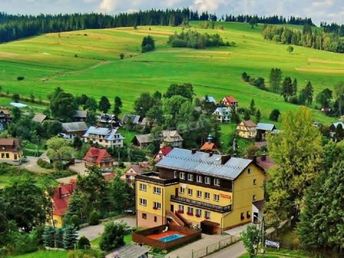Panorama na Tatry Pyzówka