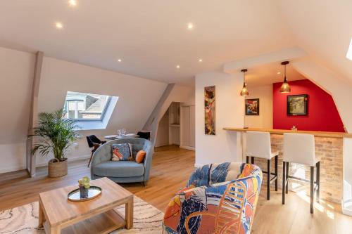 Soft time - Luxury flat - Historic Centre Honfleur