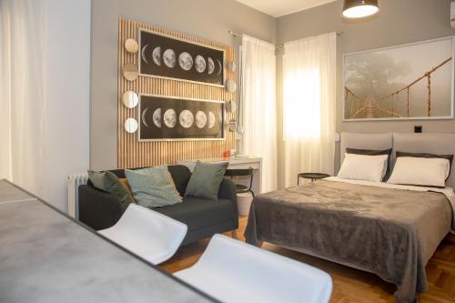 Rooftop studio with private terrace at Lycabettus Hill, Atenas (foto 6)