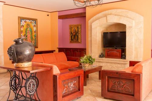 오악사카 Santa Helena Plaza 4성급 호텔 외관