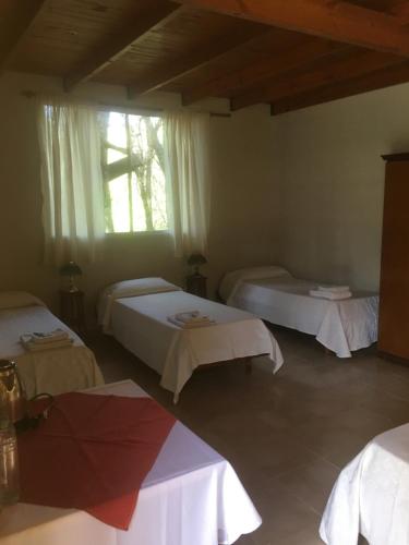 4 twin beds