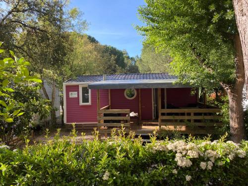 Mobile home 5-pers Camping Leï Suves-Côtes d'Azur-including airco - Camping - Roquebrune-sur-Argens