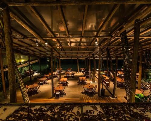 Ресторан, Juquehy Praia Hotel in Сао Себястьяно (Сао Пауло)