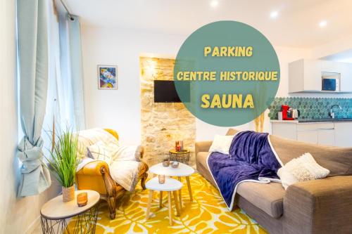 Sauna - Le loft des remparts - FloBNB - Location saisonnière - Laon