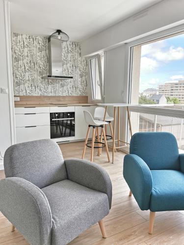 Appartement lumineux avec balcon et parking - Location saisonnière - Cherbourg-en-Cotentin