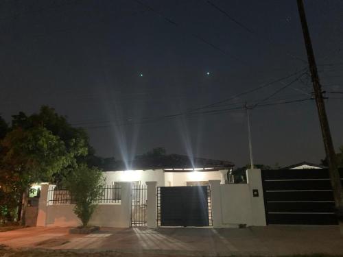 Exterior view, Casa mono ambiente y piscina. in Mariano Roque Alonso