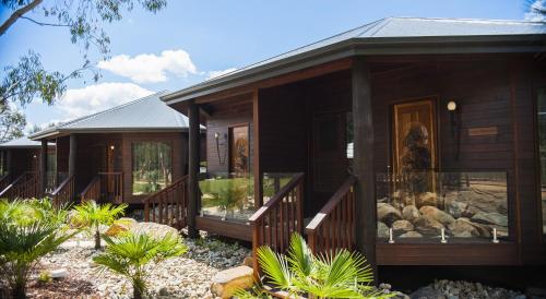 Bejárat, Jamala Wildlife Lodge in Yarralumla