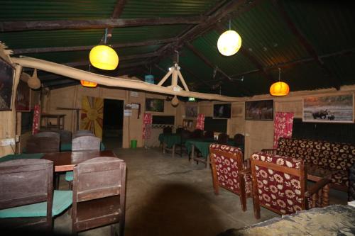 Restaurang, Wild Planet Eco Retreat in Thakudwara
