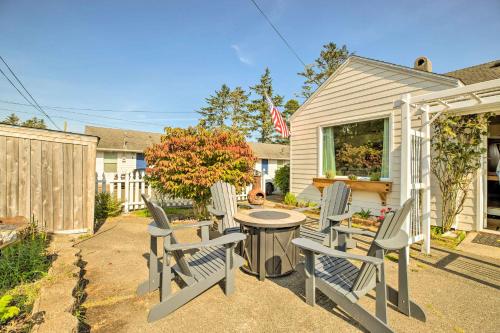 Charming Seaview Home with BBQ, Deck and Fire Pit