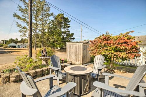 Charming Seaview Home with BBQ, Deck and Fire Pit