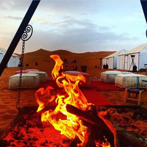 Sahara Luxury Tented Camp in Hasilabiedas