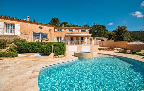 Amazing Home In Ste-anastasie-s-issole With Jacuzzi, Wifi And Private Swimming Pool - Sainte-Anastasie-sur-Issole