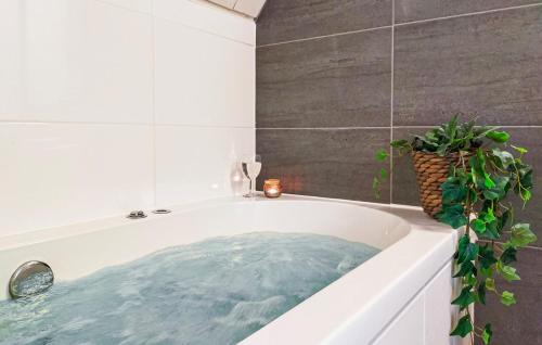 Fürdőszoba, Vijverzicht 218 met whirlpool in Gramsbergen Kern