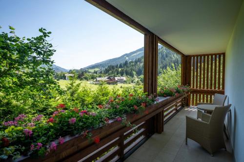 balkon/terras, Hotel OTP Birkenhof in Bad Kleinkirchheim