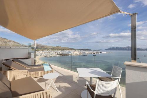Erkély/terasz, La Goleta Hotel de Mar - Adults Only in Puerto Pollensa / Pollensa