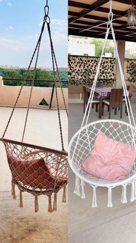 Balcony/terrace, Alqalah Inn in Al Hamra