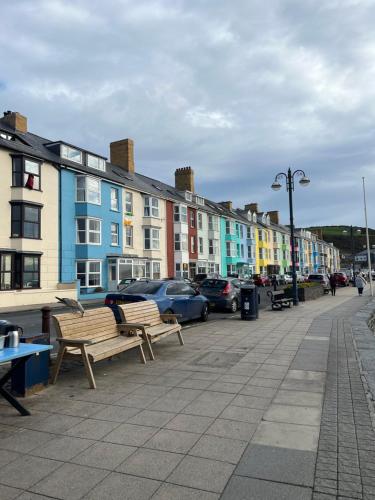 Seafront apartment with balcony, parking and sea views, Aberystwyth (fotografie 10)