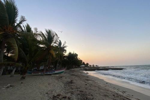 Caribe Soy: Hermosa Cabaña frente al mar. Todo un paraiso