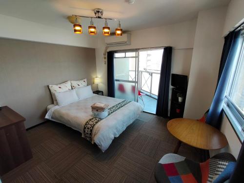 Double Bed Room with Balcony (3 Adults) 1103
