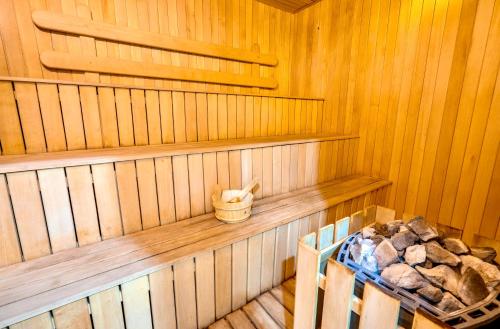 Sauna, New Gudauri Twins Mountain view in Gudauri