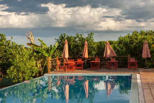 Swimmingpool, Ratanakiri Paradise Hotel & Restaurant in Banlung