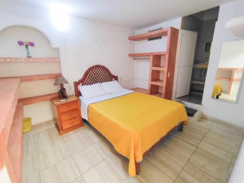 Departamento de una habitación con aire acondicionado
