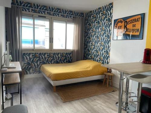 Studio cozy sur l'avenue de champagne