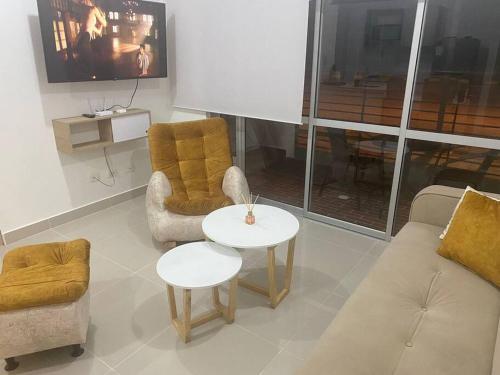 Apartamento La Aldea Ricaurte con BBQ