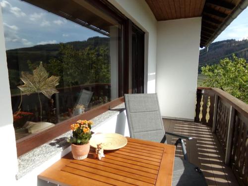 Balcony/terrace, Ederauenblick in Battenberg (Eder)
