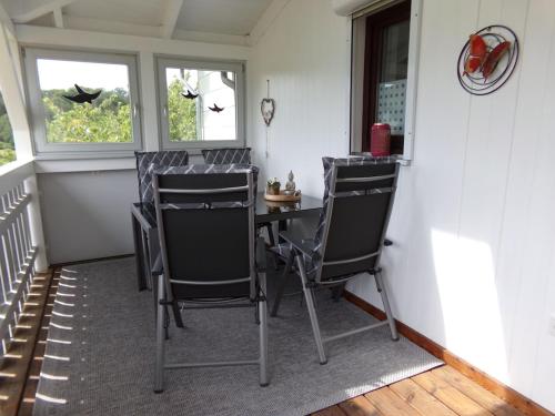 Balcony/terrace, Ederauenblick in Battenberg (Eder)