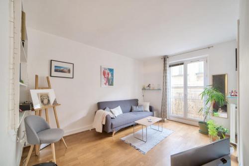 Bright apartment for 4 people in Batignolles - Location saisonnière - Paris
