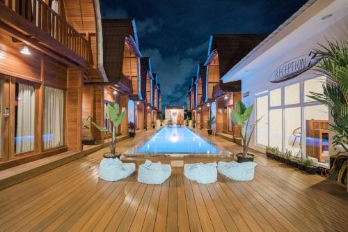 Piscine, Andi Beach House in Bali
