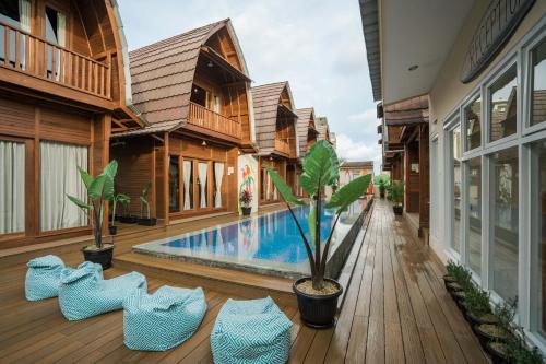 Schwimmbad, Andi Beach House in Bali