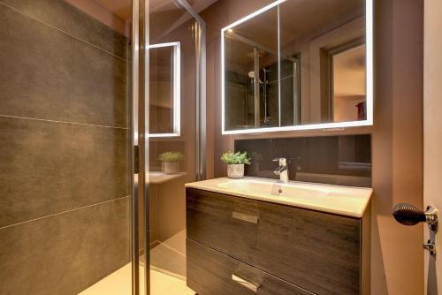 Bathroom, Maison de luxe pour les amoureux du spa in Pra Loup