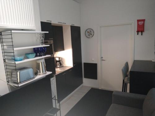 مطبخ, Apartment Satama in كوبيو