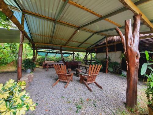 廚房, Cabañas Montañas del Tenorio (Cabanas Montanas del Tenorio) in 瓜圖索