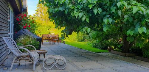 Balcony/terrace, Farmors Hus in Rude