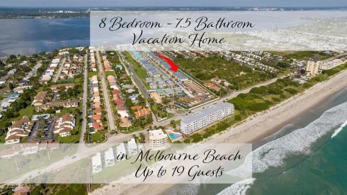 Wonderful 8Bd7BA Melbourne Beach w Pool Dock & Beach in Melbourne Beach, USA